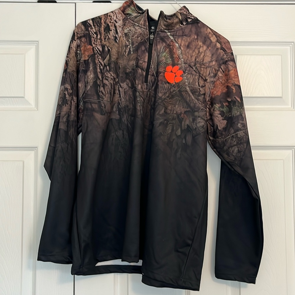 Camo Zip Up Clemson Jacket